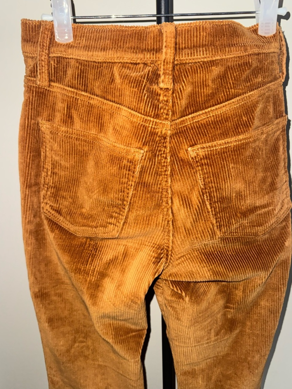 Vintage 70s Style Brown Corduroy Bootcut Pants | High Rise Retro Flare | Size 00